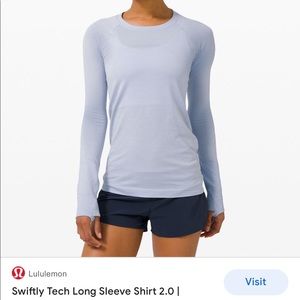 Lulu swifty long sleeve shirt